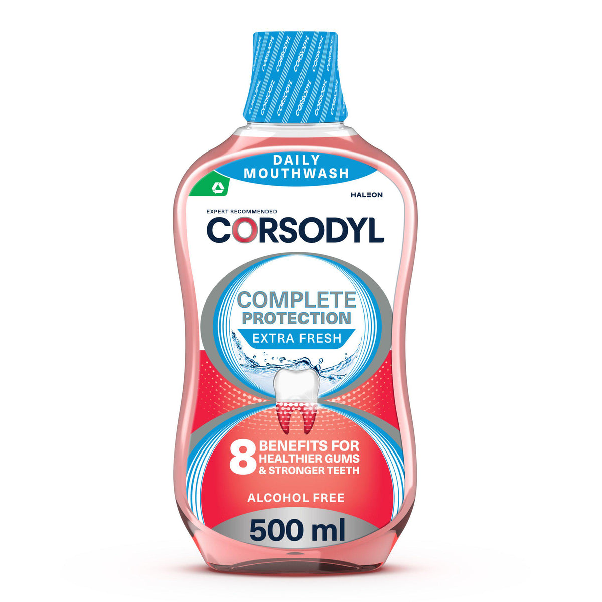 Corsodyl mouthwash Extra Fresh 500ml - British product