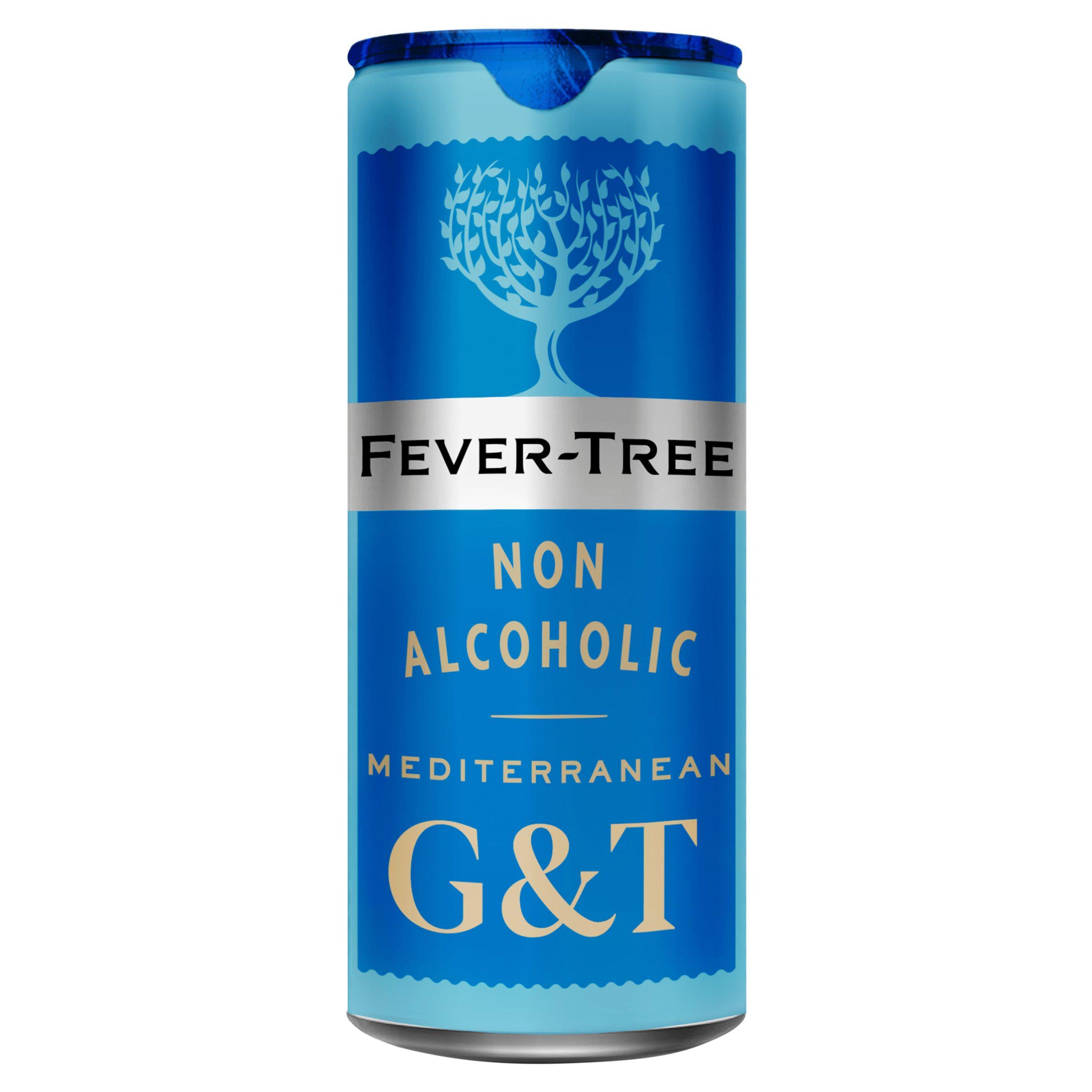Fever-Tree low alcohol G&T Mediterranean 25cl (British brand)
