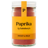 Sainsbury's paprika mild 44g jar, UK version