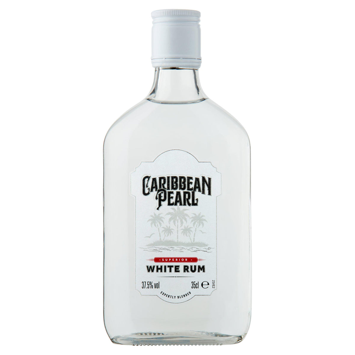 Caribbean Pearl white rum 35cl - British product
