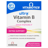 Vitabiotics Vitamin B Complex Tablets Ultra High Potency x60 (British brand)