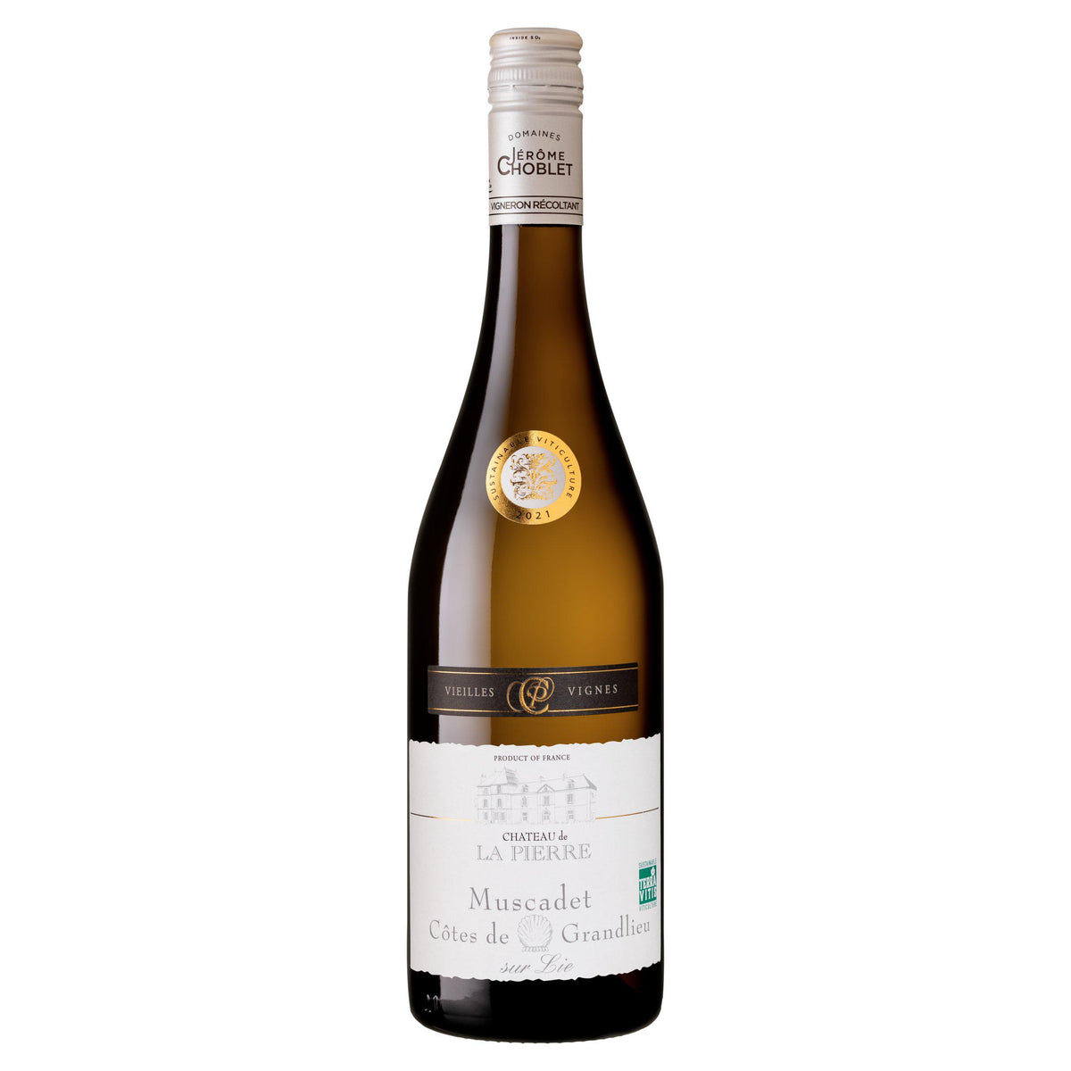 Château de la Pierre Muscadet white wine 75cl, imported from the UK