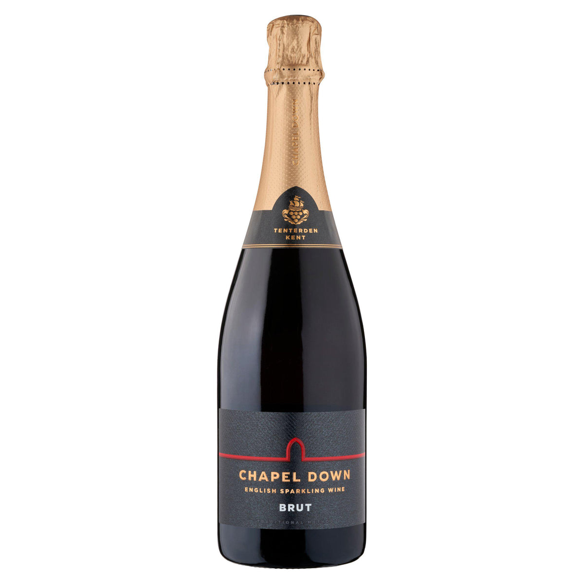 Chapel Down Brut sparkling wine 75cl (British brand)