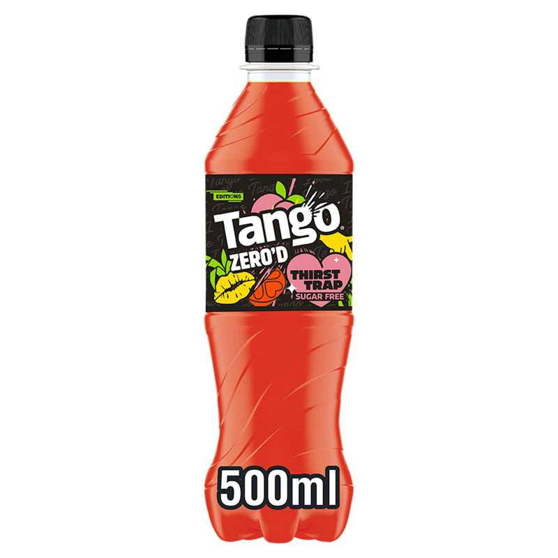 Tango Zero'd Thirst Trap peach pineapple orange 500ml - British product