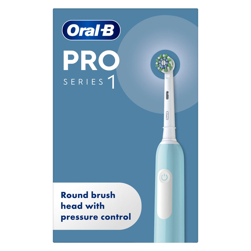 Oral-B Pro 1 Cross Action turquoise electric toothbrush - British product
