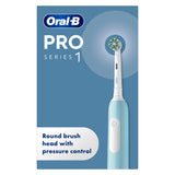 Oral-B Pro 1 Cross Action turquoise electric toothbrush - British product