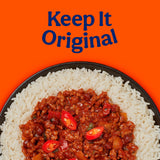 Ben's Original hot chilli con carne sauce 450g, imported from the UK