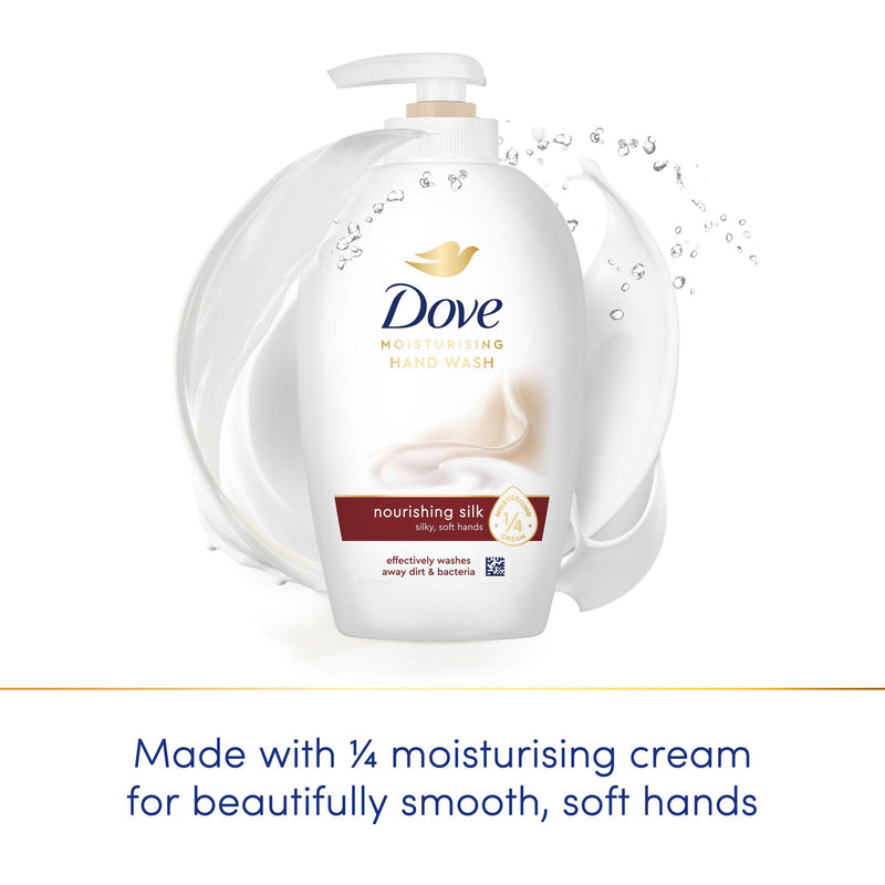 Dove Fine Silk Hand Wash 250ml, imported from the UK
