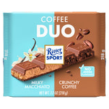 Ritter Sport Coffee Duo Chocolate Bar 218g, imported from the UK