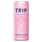 TRIP Cherry Lemon sparkling drink 250ml, imported from the UK