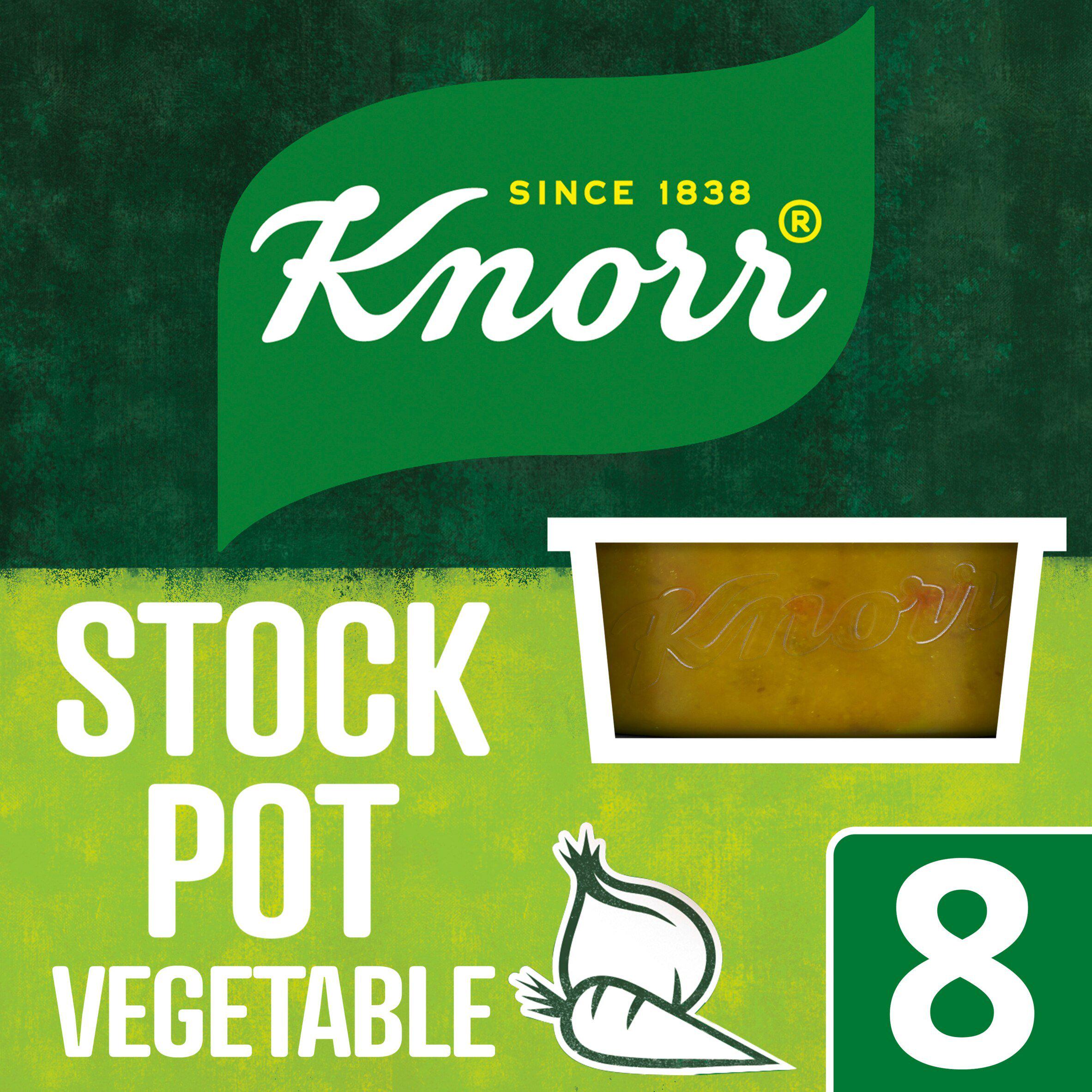 Knorr Vegetable Stock Pots 8x28g (British brand)