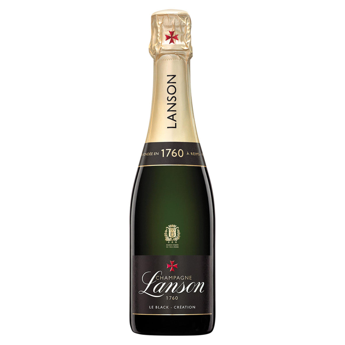Lanson Champagne Le Black Label Brut 37.5cl (British brand)