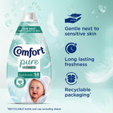 Comfort fabric conditioner Pure Ultra Concentrated 870ml - British product