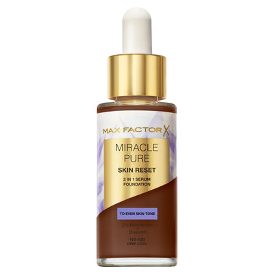 Sainsburys Max Factor Miracle Pure Serum Foundation 120 Deepcool 30ml- Buy online at McGrocer