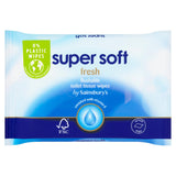 Sainsbury's moist toilet wipes Fresh 40 wipes, UK version