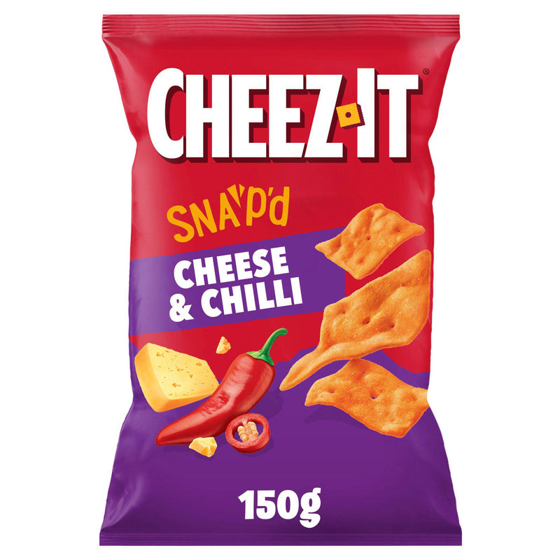 Cheez-It Cheese Chilli Snack 150g - British product