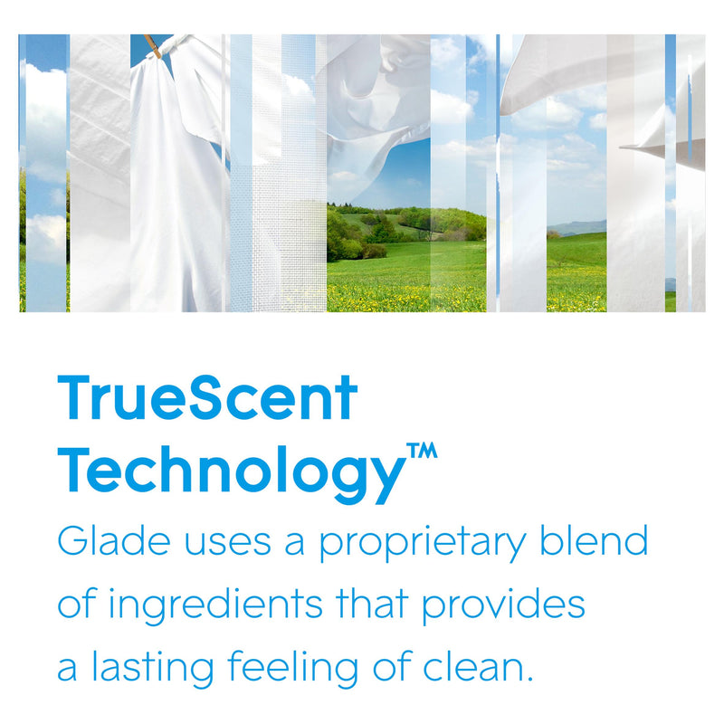 Glade aerosol air freshener Clean Linen 300ml (British brand)