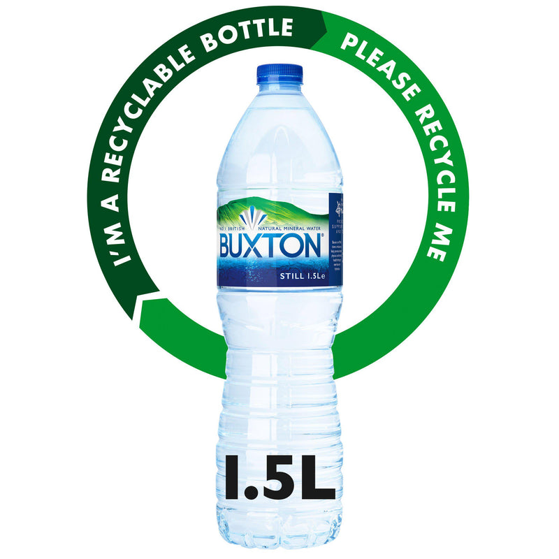 Buxton still mineral water 1.5L (British brand)