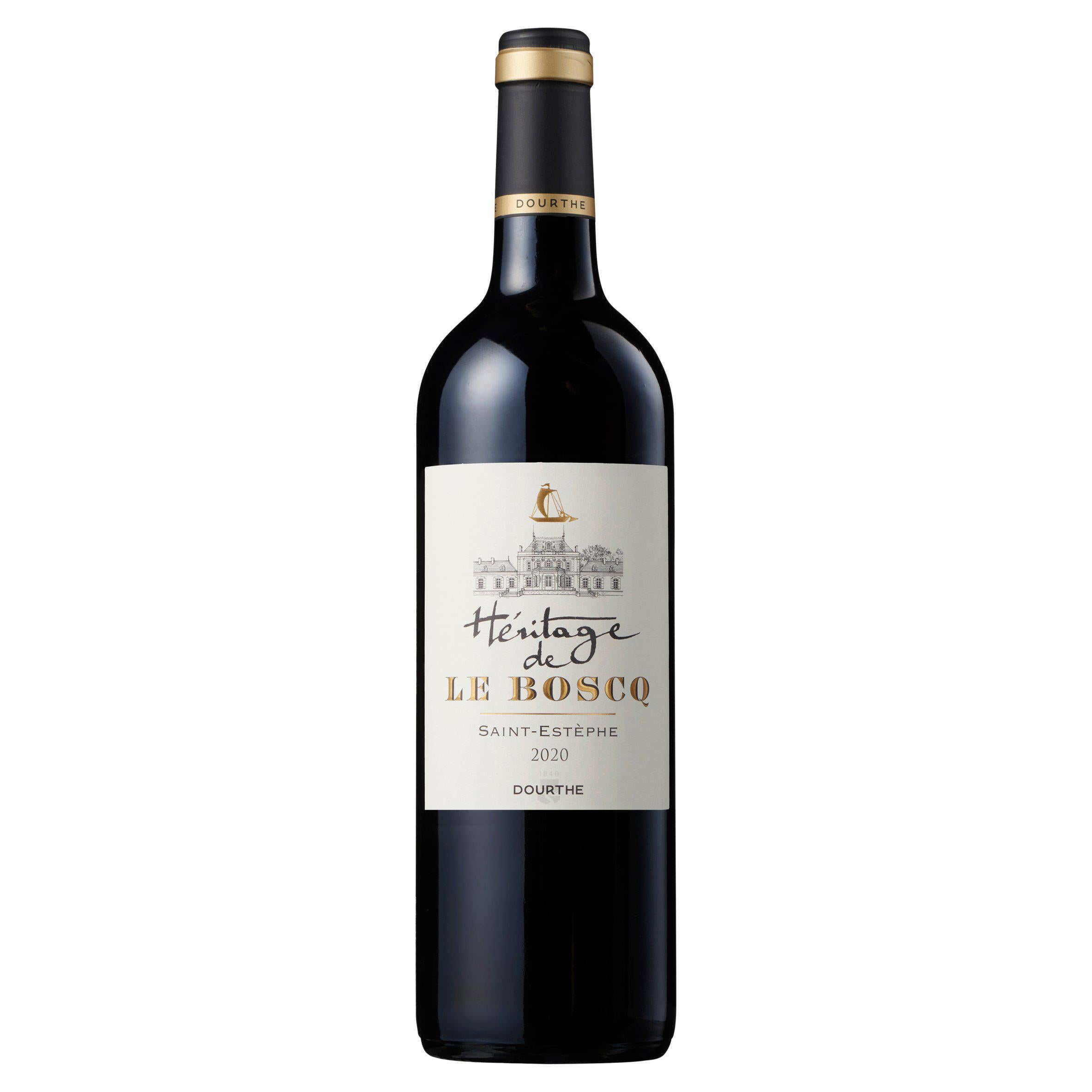 Heritage Le Boscq Saint Estephe red wine 75cl (British brand)
