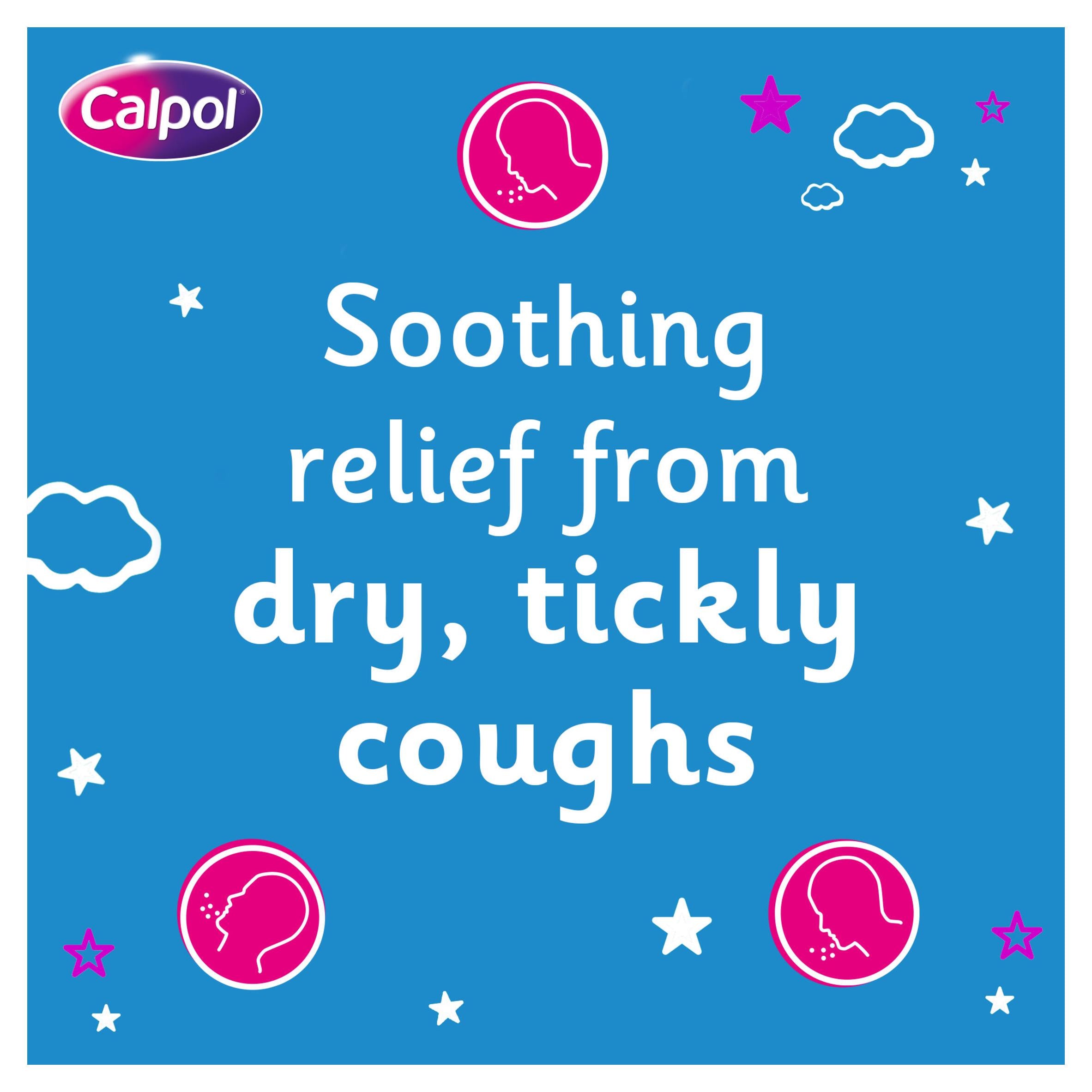 Calcough children's cough syrup blackcurrant flavour 125ml (British brand)