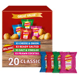 Walkers classic variety crisps multipack 20x25g (British brand)