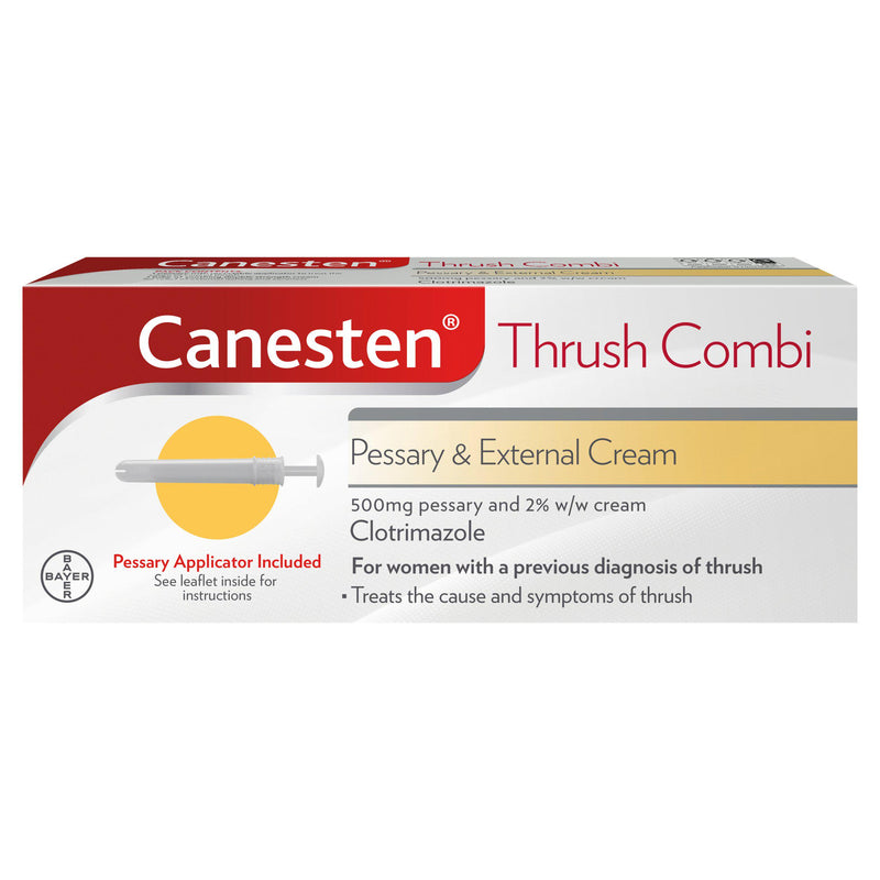 Canesten Thrush Combi Pessary & Cream 10g - British product