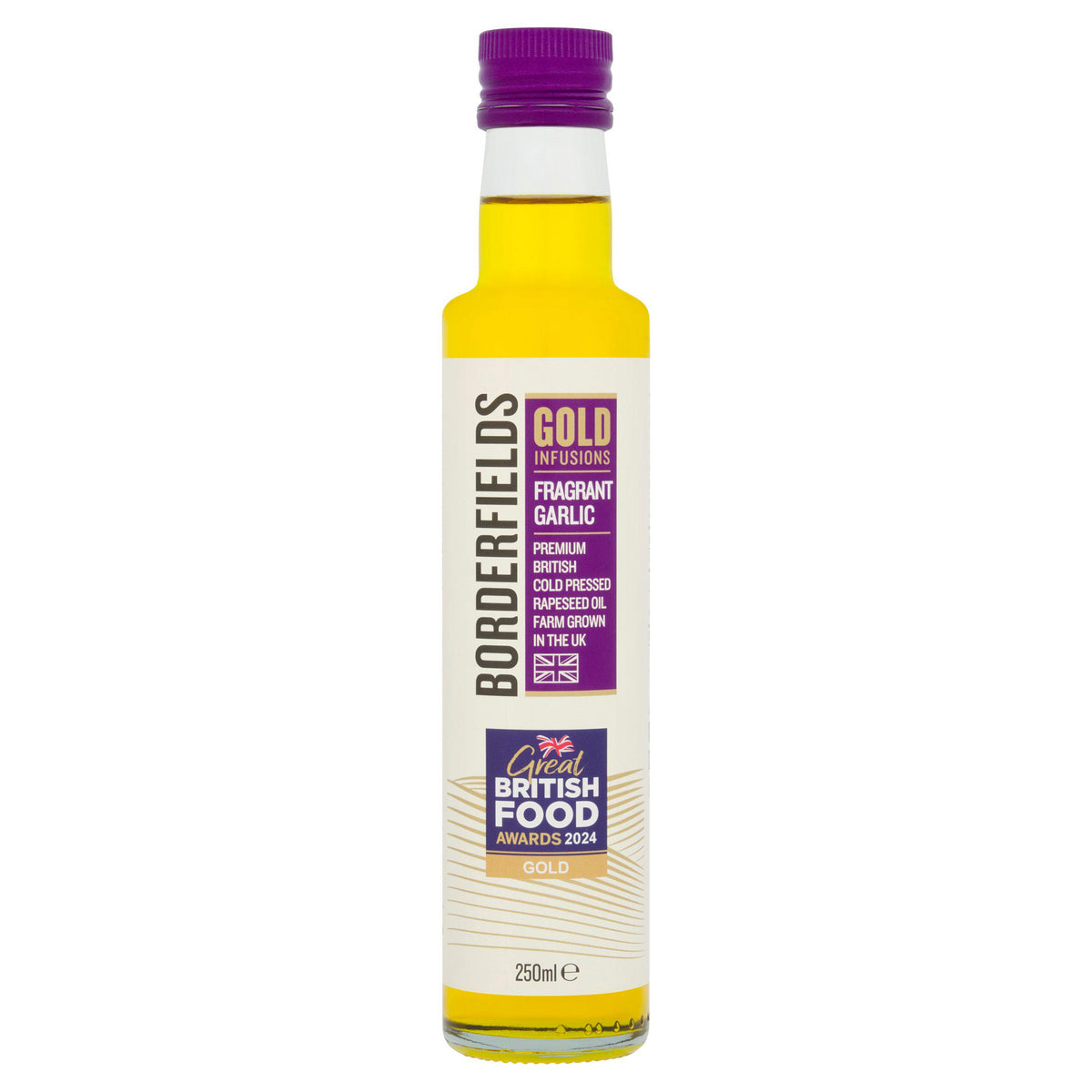 Borderfields fragrant garlic rapeseed oil 250ml (British brand)