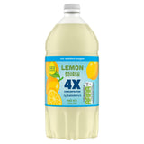 Sainsbury's lemon squash quadruple strength 1.5L - British product