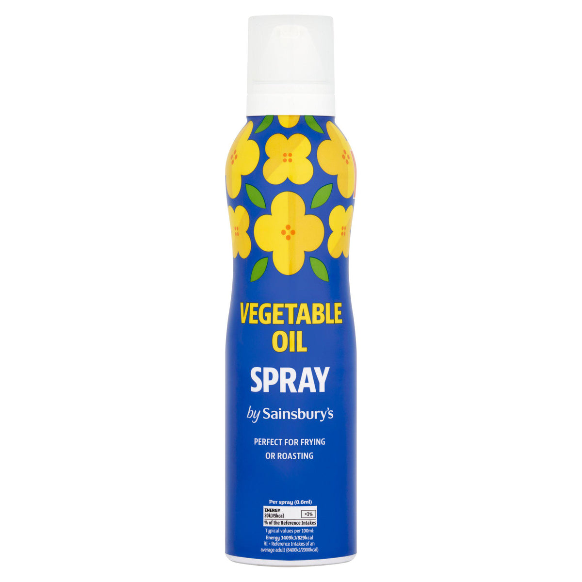 Sainsbury's vegetable oil spray 200ml, imported from the UK