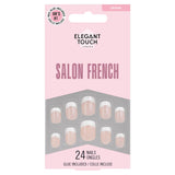 Elegant Touch Natural French false nails small, UK version