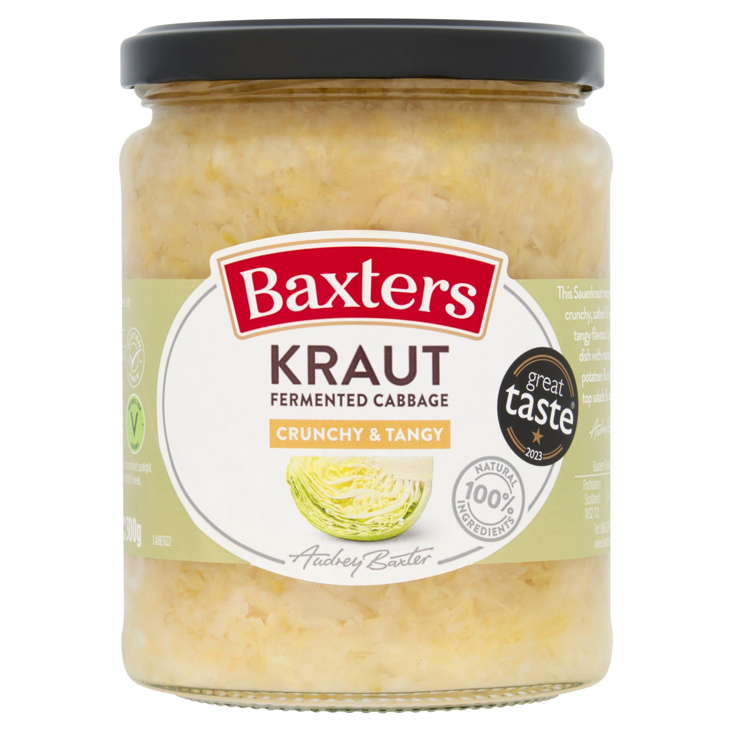 Baxters Canned Fermented Cabbage Sauerkraut 480g - British product
