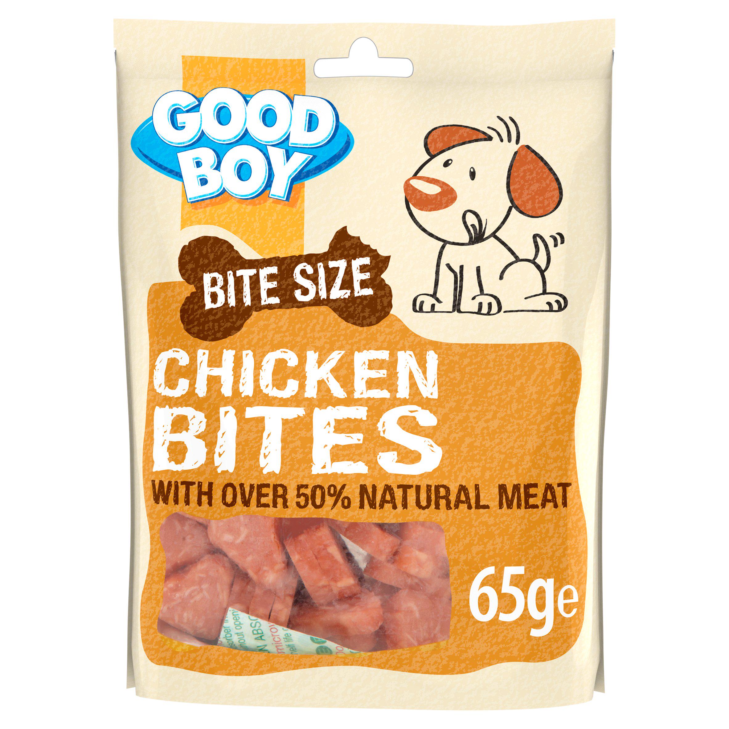 Good Boy Chicken Bites dog treats 65g - British product