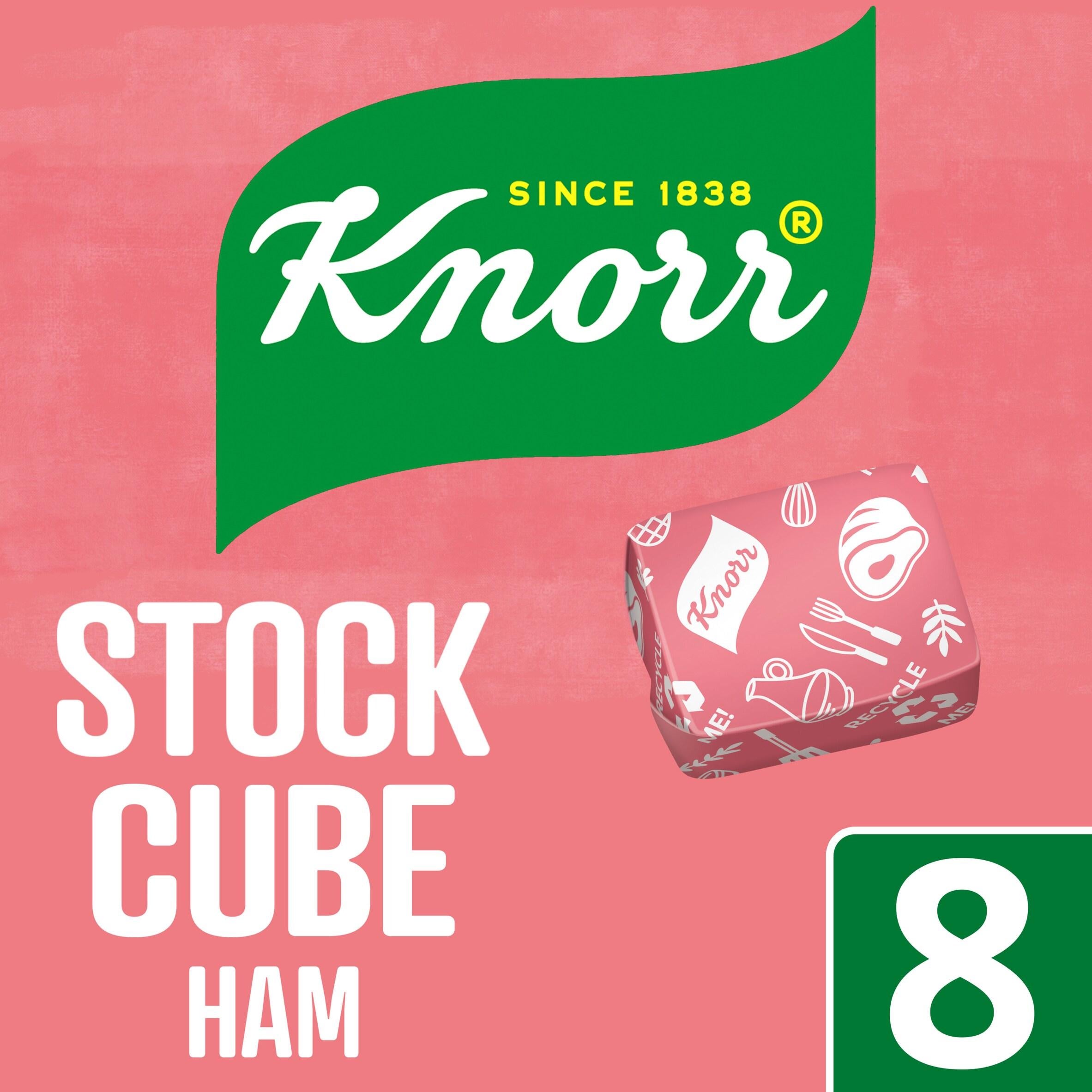 Knorr ham stock cubes 8x10g (British brand)