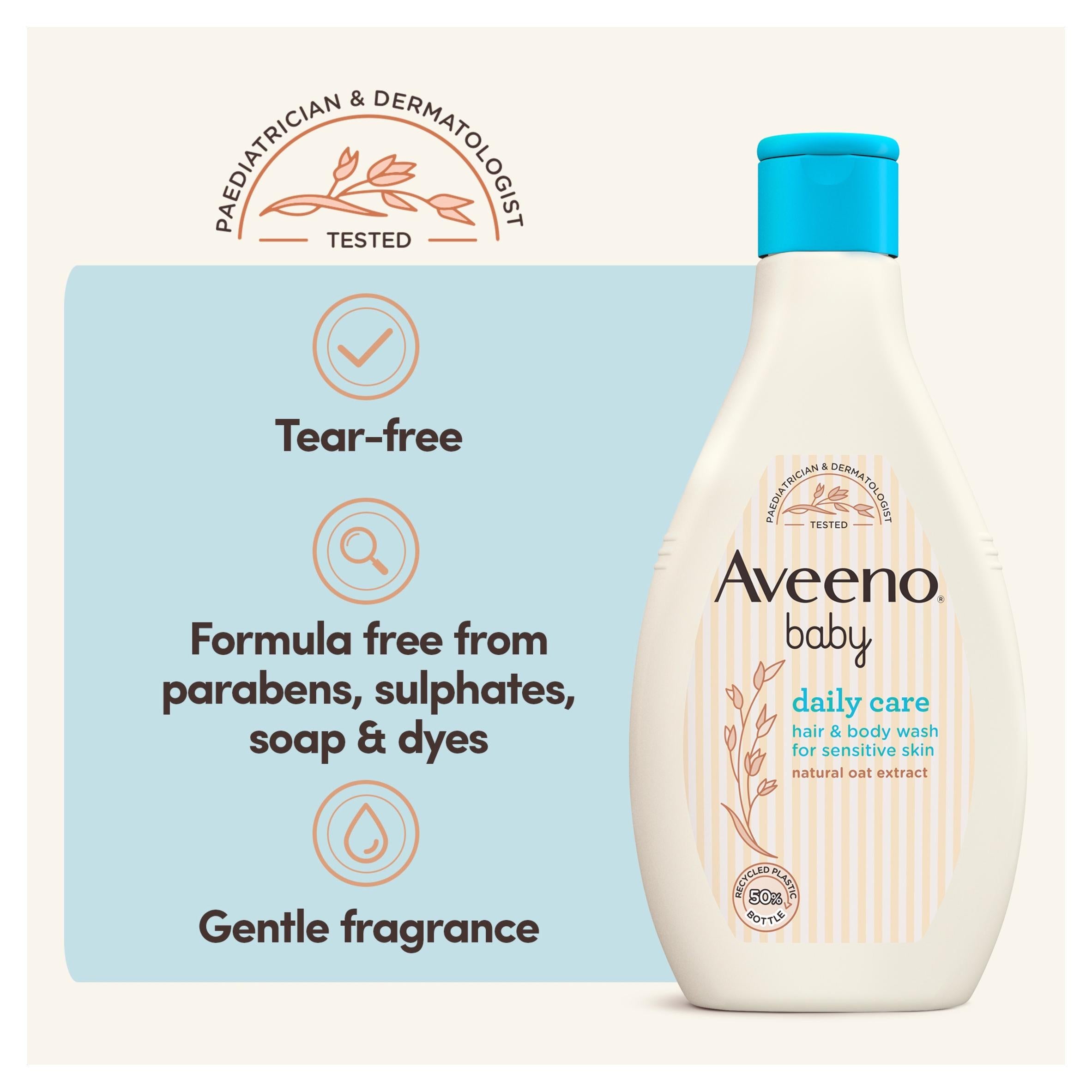 Aveeno Baby Daily Care Hair & Body Wash 250ml - British product