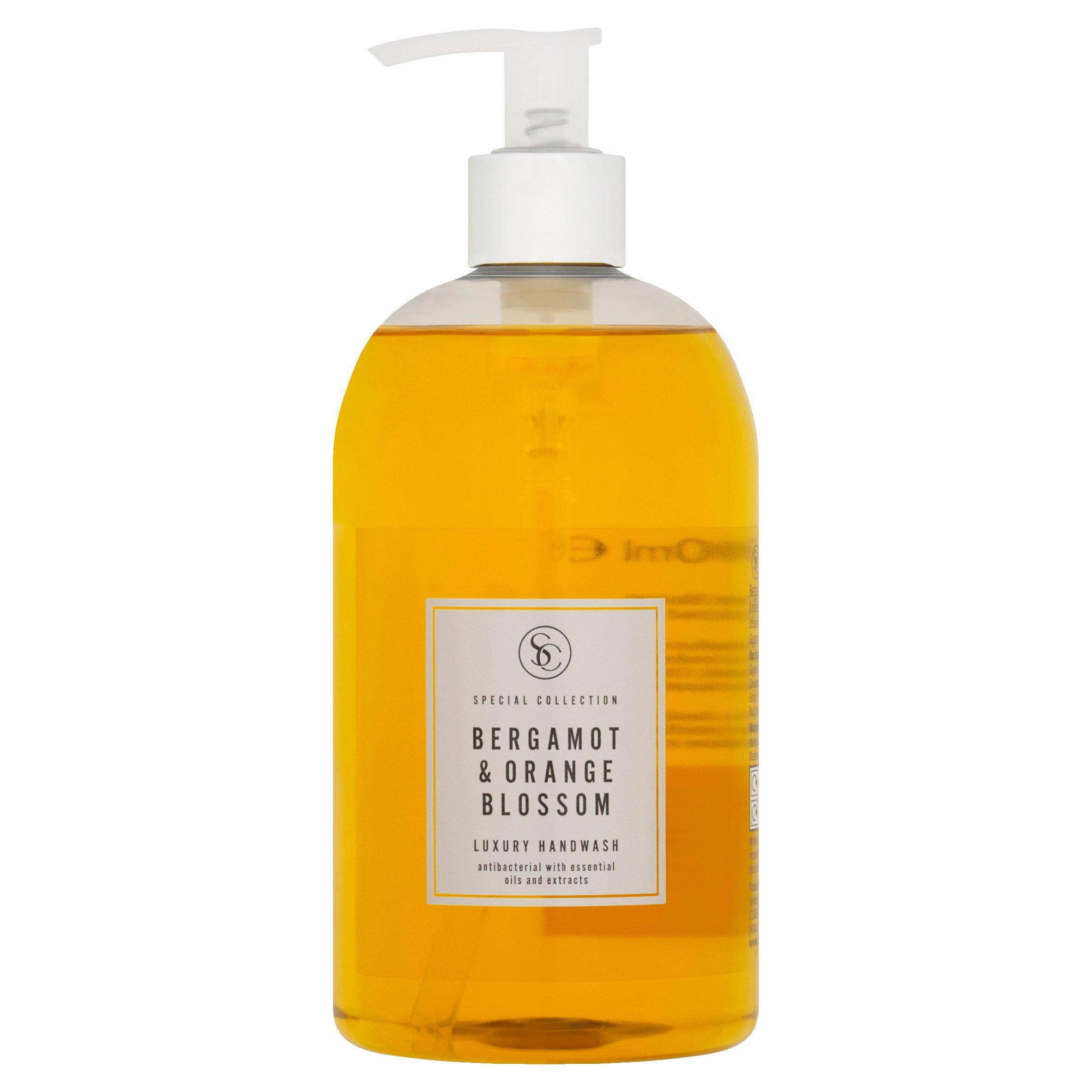 Sainsbury's Bergamot & Orange Blossom luxury handwash 500ml - British product