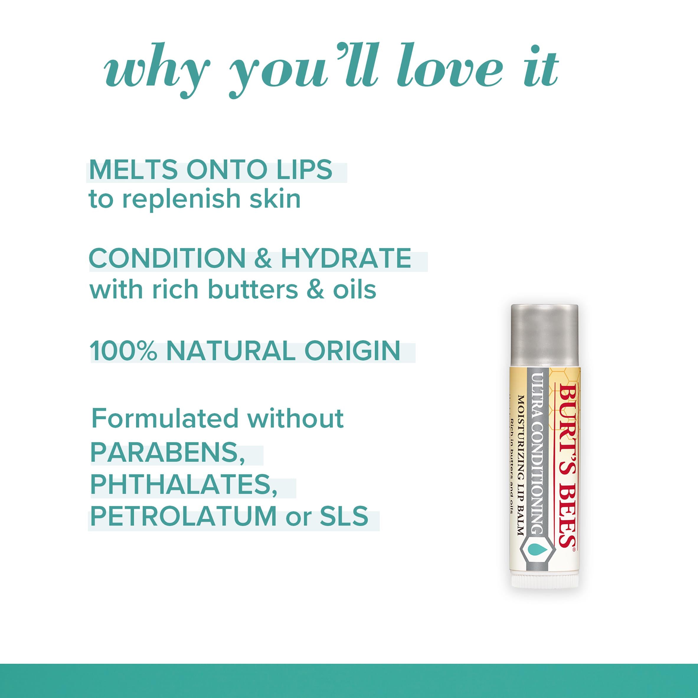 Burt's Bees Ultra-Pflege-Lippenbalsam Kokum-Butter 4,25g (britische Marke)