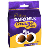 Cadbury chocolate caramel nibbles 100g, UK version