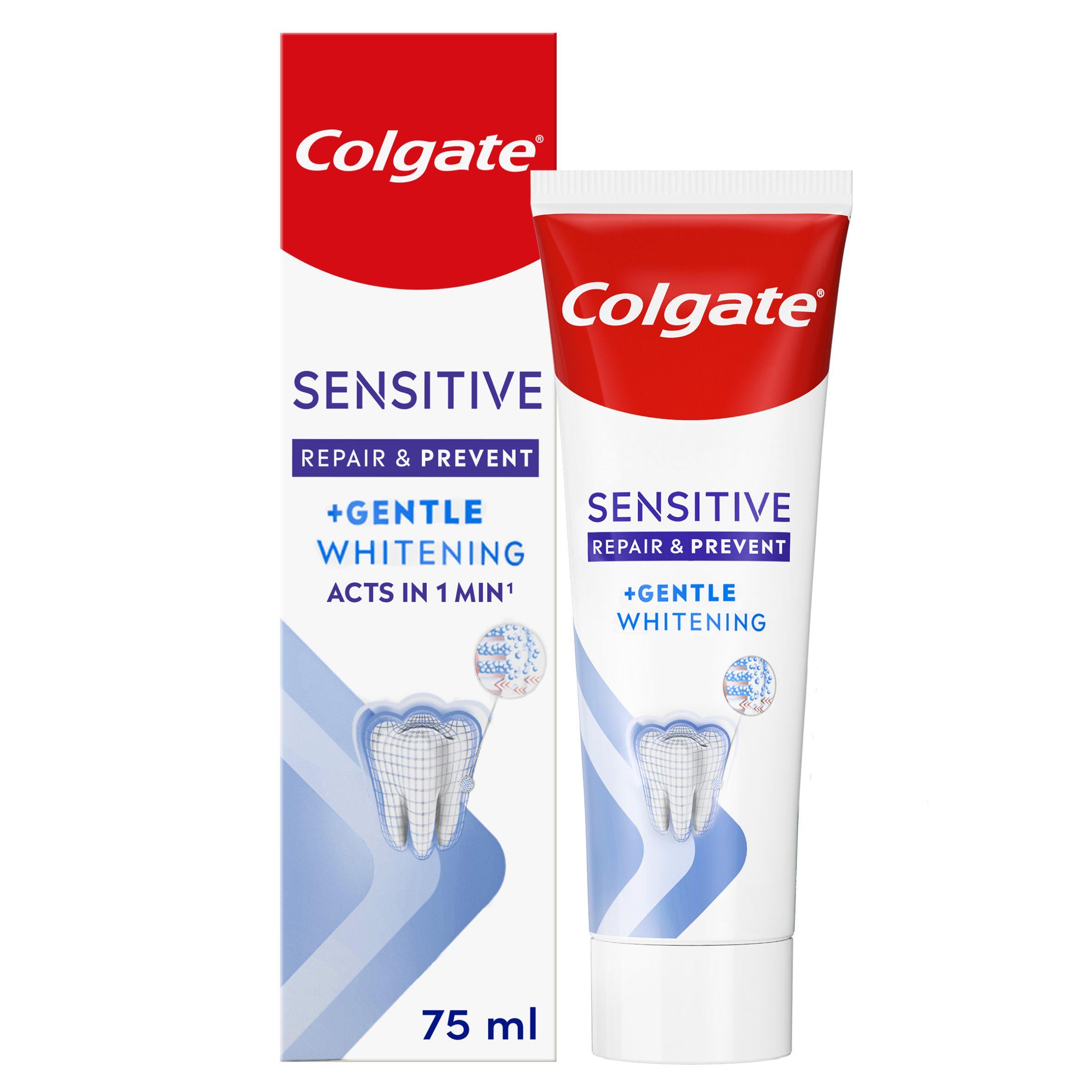 Colgate sensitive repair toothpaste 75ml (British brand)
