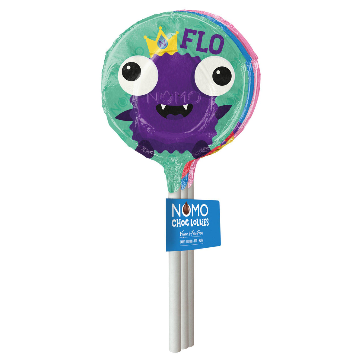 NOMO Creamy Choc Lollies 3x12g