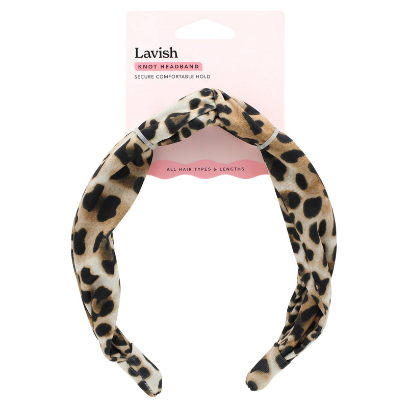 Lavish knot headband with secure hold, UK version