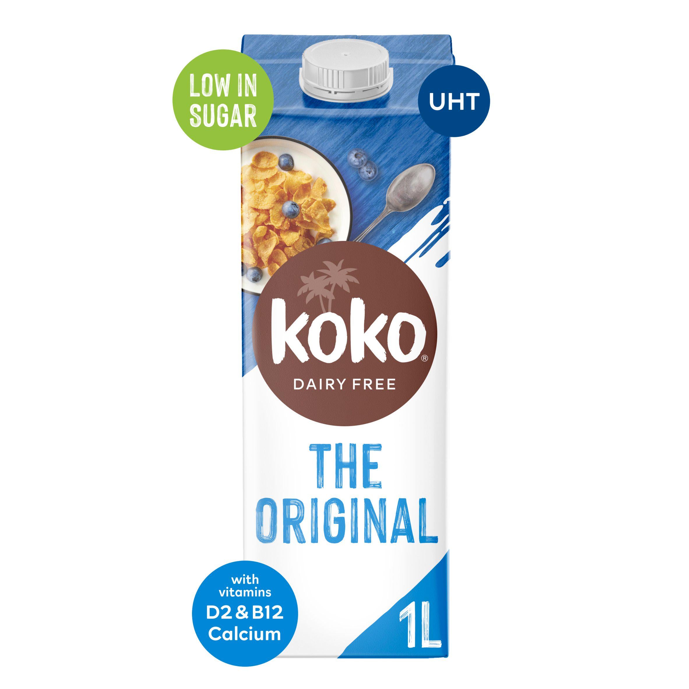 Koko coconut drink 1L, imported from the UK