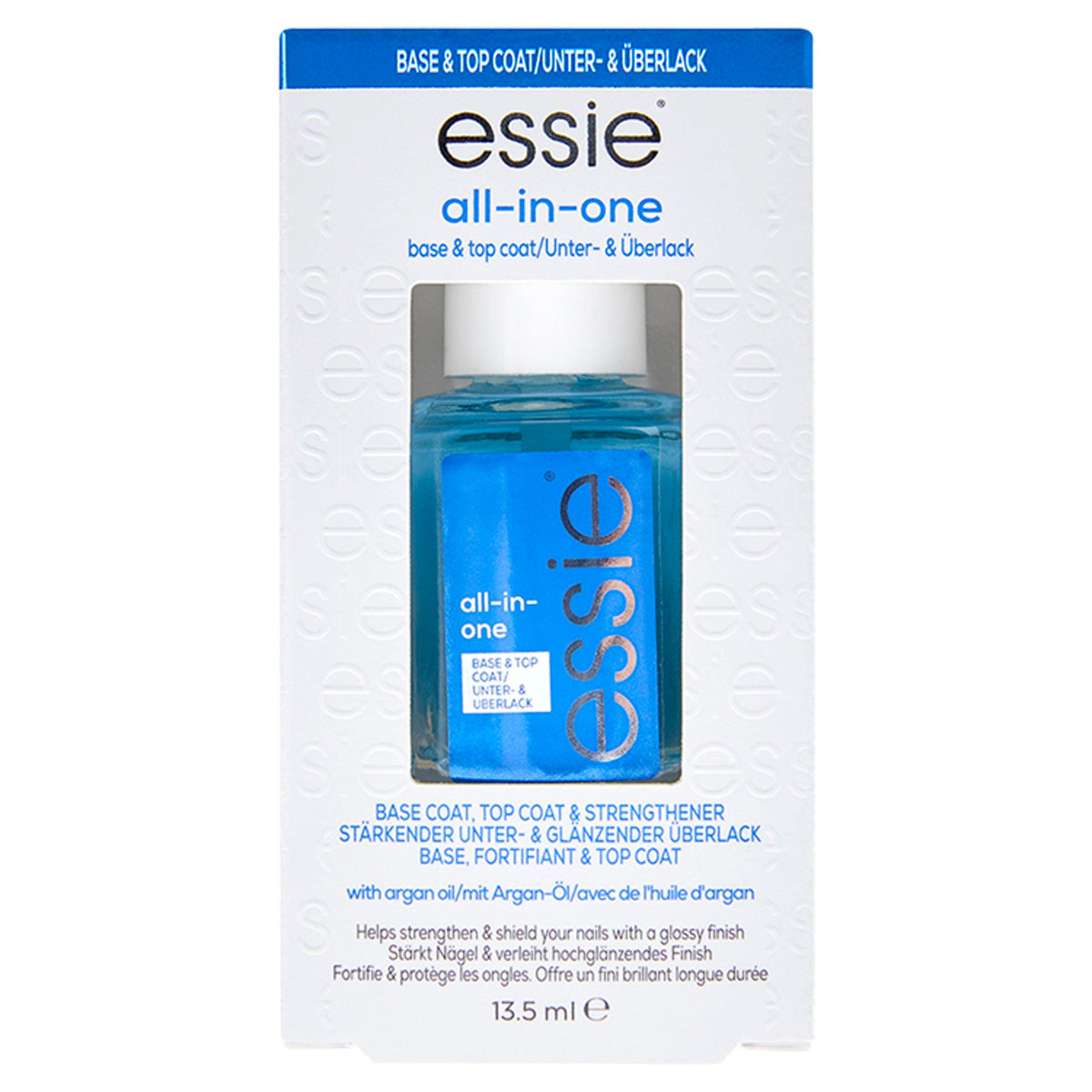 Essie all-in-one nail polish base and top coat 13.5ml (British brand)