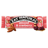 Eat Natural almond cranberry fruit and nut bar 40g - British product