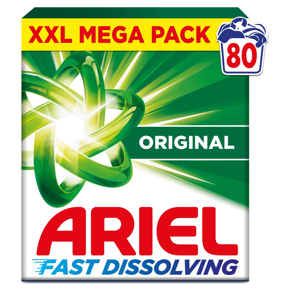 Ariel washing powder Original 4.4kg, UK version