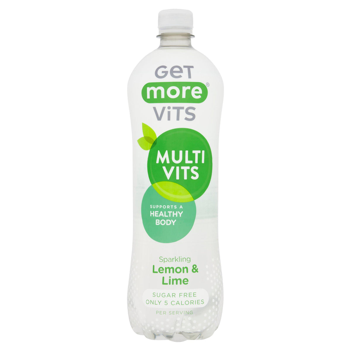 Get More Vits multivitamin sparkling lemon lime 1L (British brand)