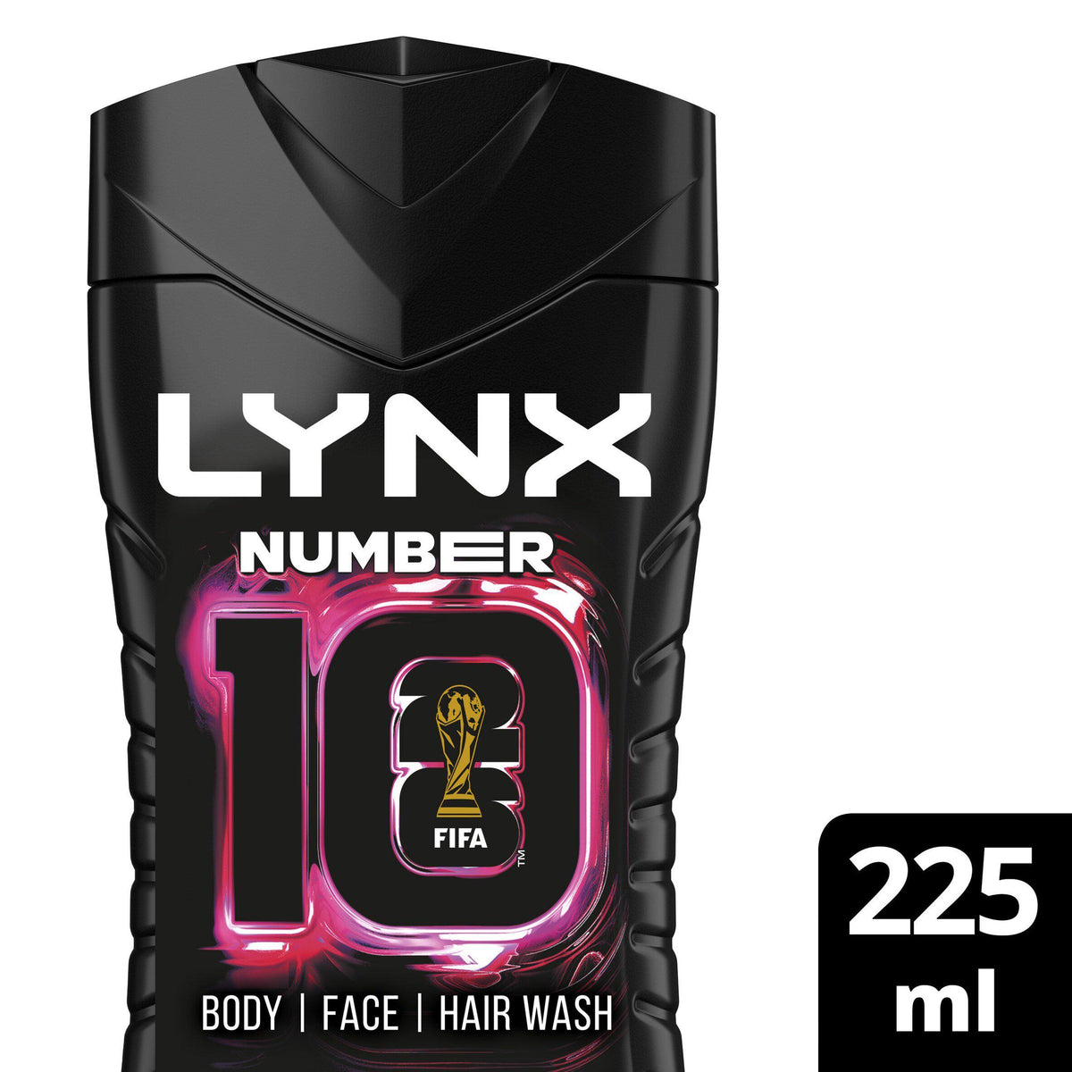 Lynx Number 10 body wash FIFA limited edition, imported from the UK
