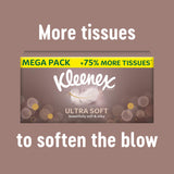 Kleenex Ultra Soft tissues extra large box 40 sheets (British brand)