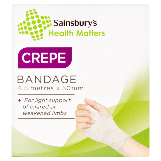 Sainsbury's Health Matters Crepe Bandage GOODS Sainsburys   