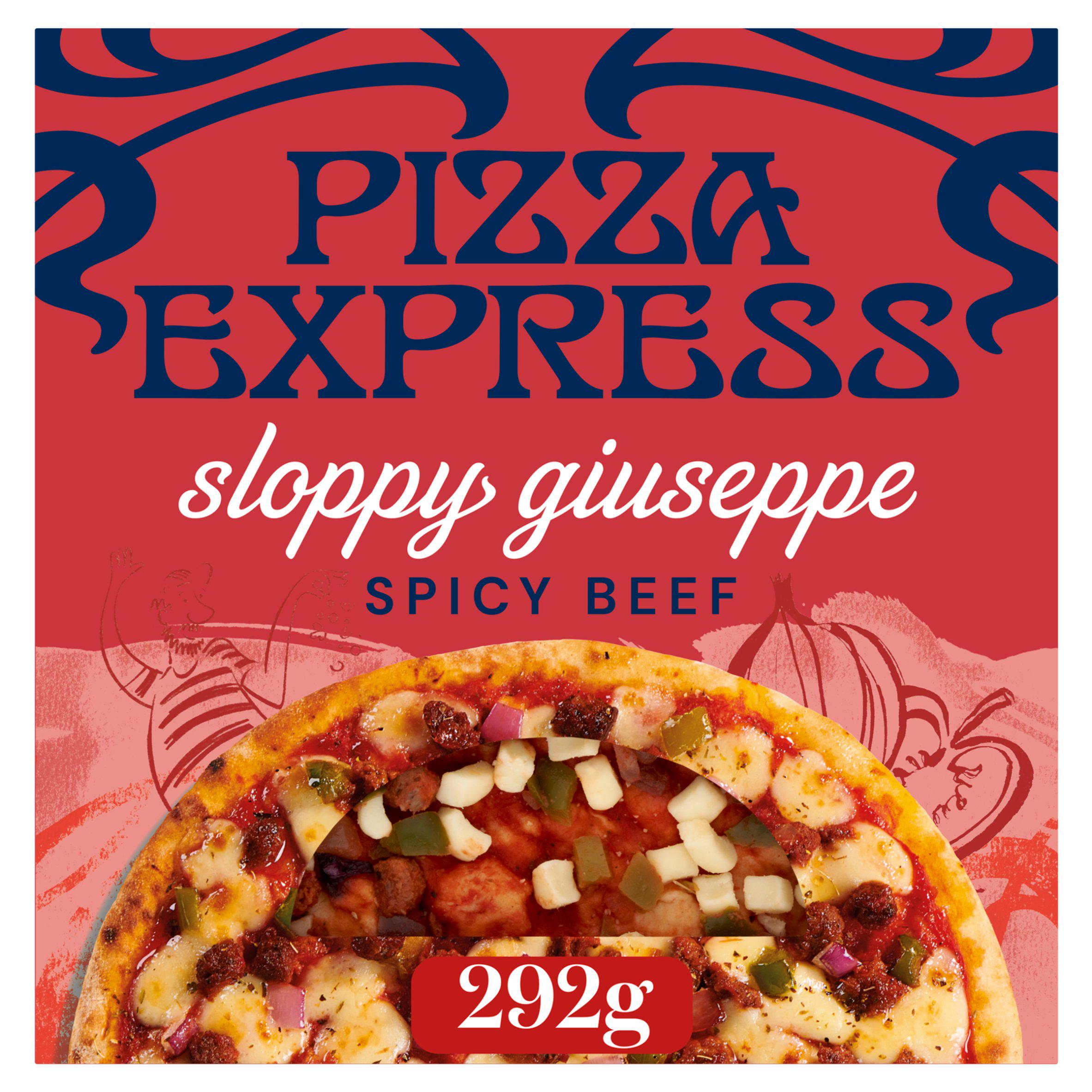 Pizza Express Sloppy Guiseppe pizza 305g (British brand)
