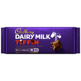Cadbury Dairy Milk Tiffin 53g chocolate bar - British product